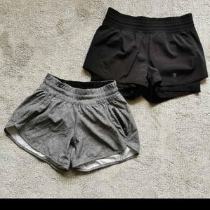 Lululemon tracker short and MPG 2-in-1 short